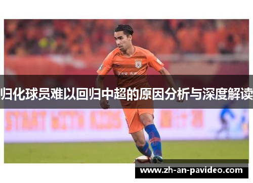 归化球员难以回归中超的原因分析与深度解读